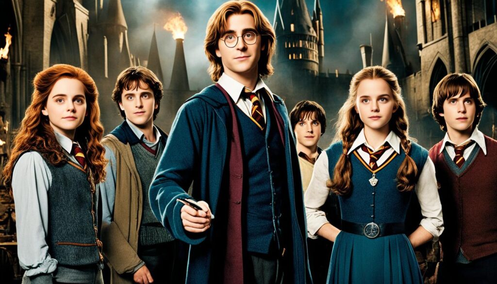 Harry Potter characters in Goblet of Fire