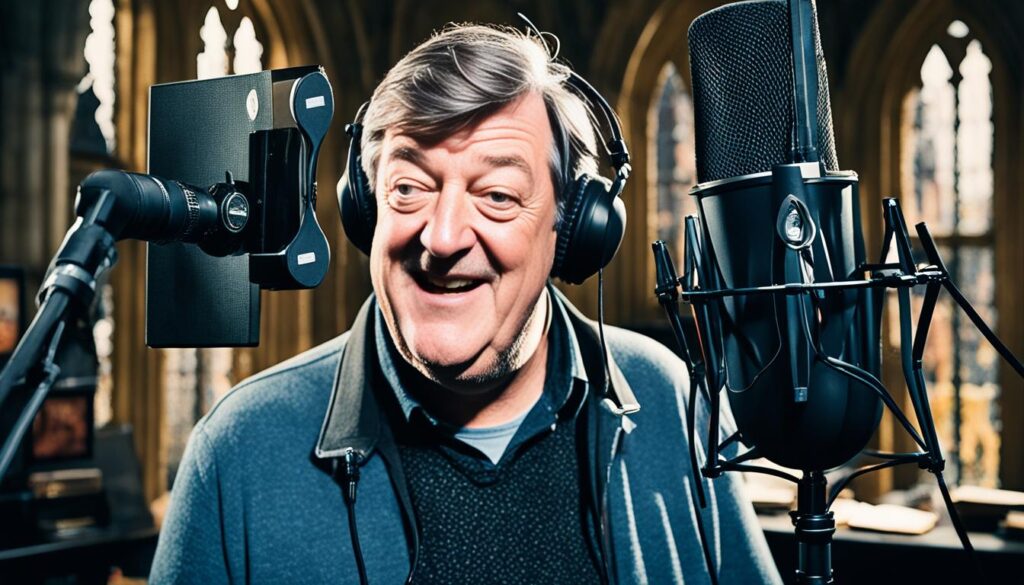 Stephen Fry narrator in Harry Potter audiobook